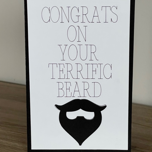 Congrats on your Terrific Beard! Card - Picture 2 of 3